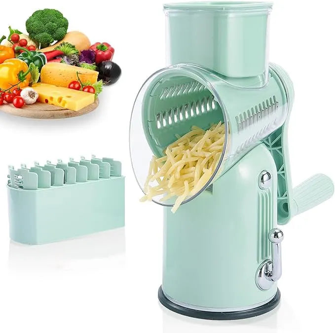 رحاية 4 في 1 SumoSlicer الأصلية - ترحي كلش خضروات, فرماج و حبوب جافة -